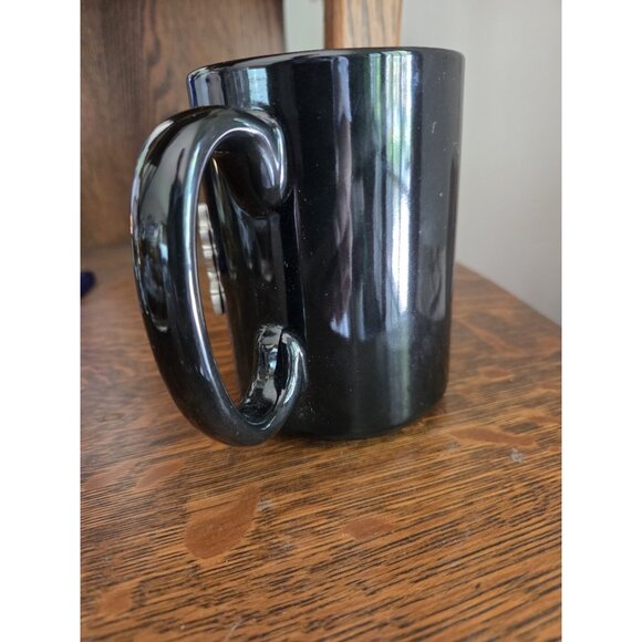 University of Kansas Jayhawks KU Collegiate Embossed Mug NCAA Black 3D Pewter - Picture 5 of 9